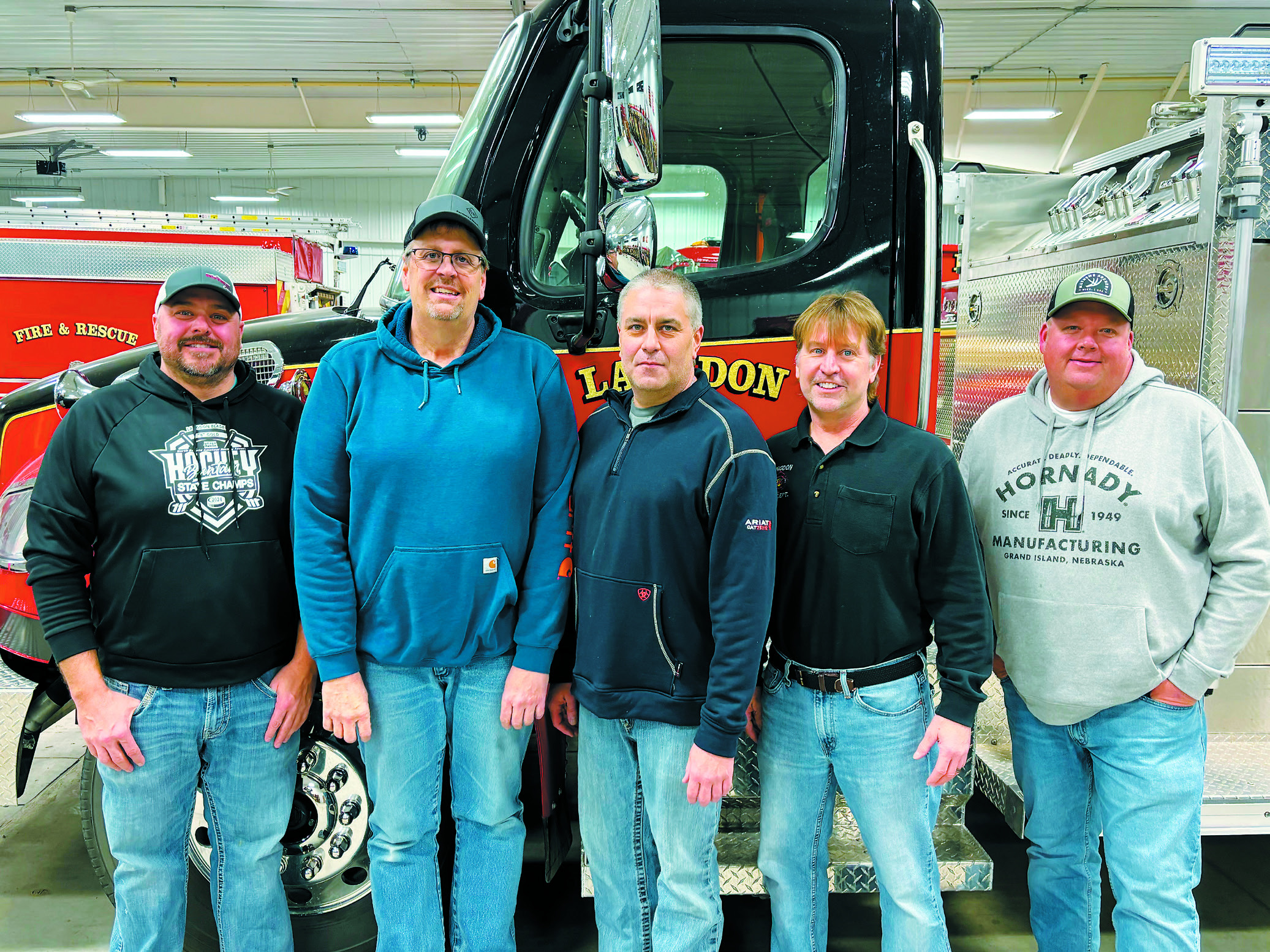 Langdon Fire Department elects new officers