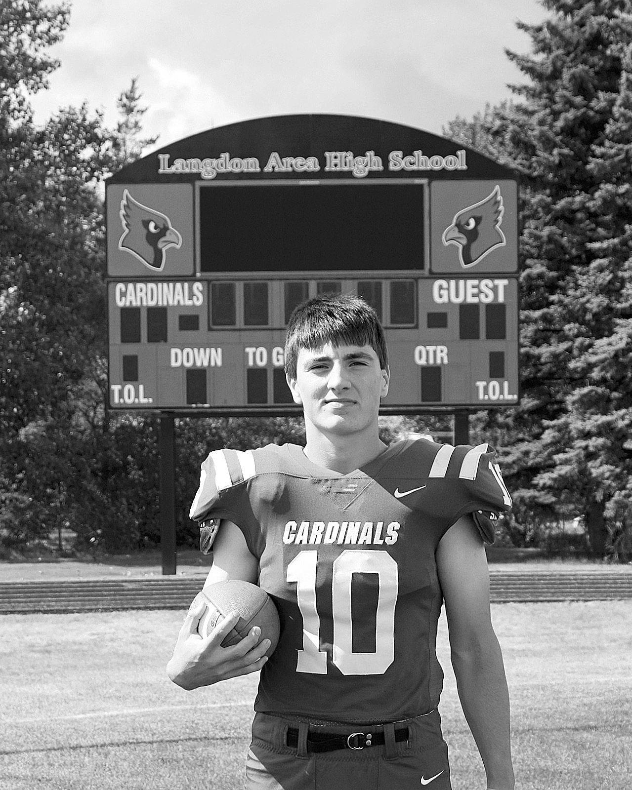Mason Romfo. Photo by Larry Stokke.