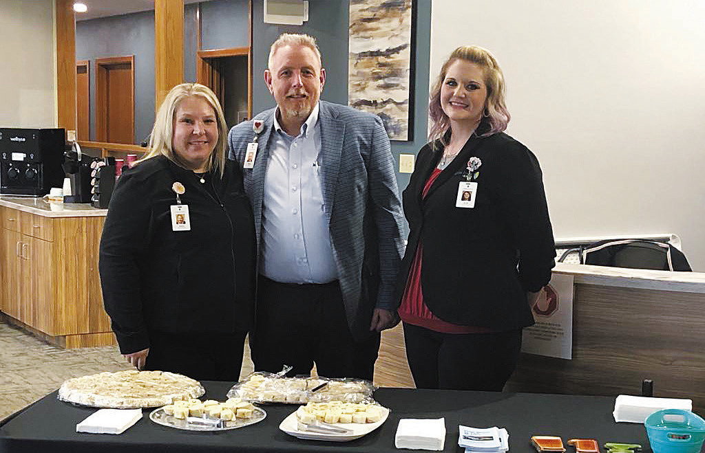 Langdon Prairie Health was a Hydration Stop and served water for participants.