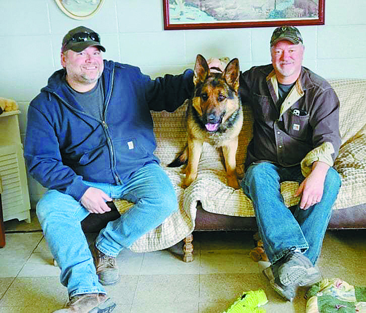 Pictured are Jeremy Praska, left, Freeway, and Greg Andreen, right. Photo submitted by Jeremy Praska.