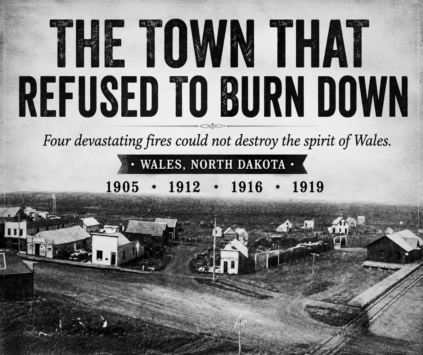 Wales: The town that refused to burn down