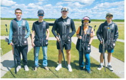 Levi Swanson, Rylan Peterson, Landon Schneider, Naudia Lewis, Liam Johnson. Submitted photo