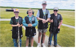 Jace Pengilly, Finley Smith, Oakley Koons, Lavin Johnson. Submitted photo