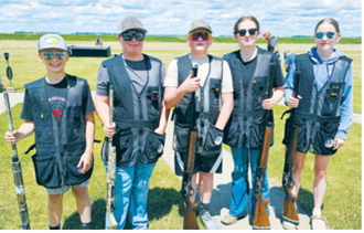 Reid Overby, Case Downs, Rylen Longie, Hayden Balsdon, Sophia Longie Submitted photo