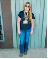 Victoria Matthews finished third in the Varsity Female Division at State Trap Submitted photo