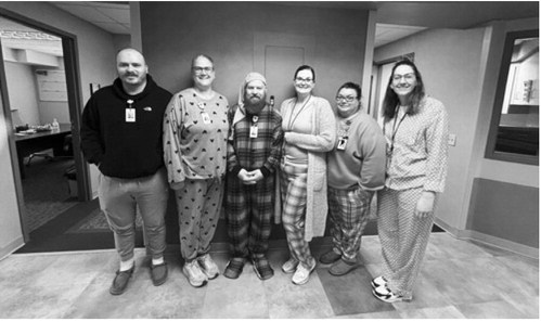 On May 12, Staff members at Langdon Prairie Health showed off their pajama spirit during Hospital Week celebrations. During National Hospital Week, we extend our appreciation to the dedicated staff at Langdon Prairie Health for the care, compassion and commitment they provide to our community every day. From emergency care and clinic services to long hours behind the scenes, their work plays an important role in keeping our region healthy and supported. Submitted photo.