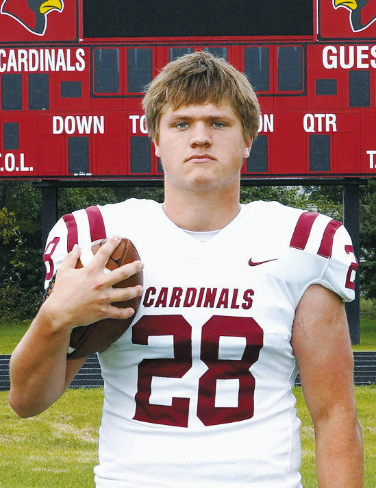 Theo Romfo was selected for the 2nd Team All-State. Photo by Larry Stokke.