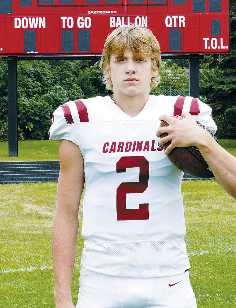 Jax Johnson was selected for the 2nd Team All-State. Photo by Larry Stokke.