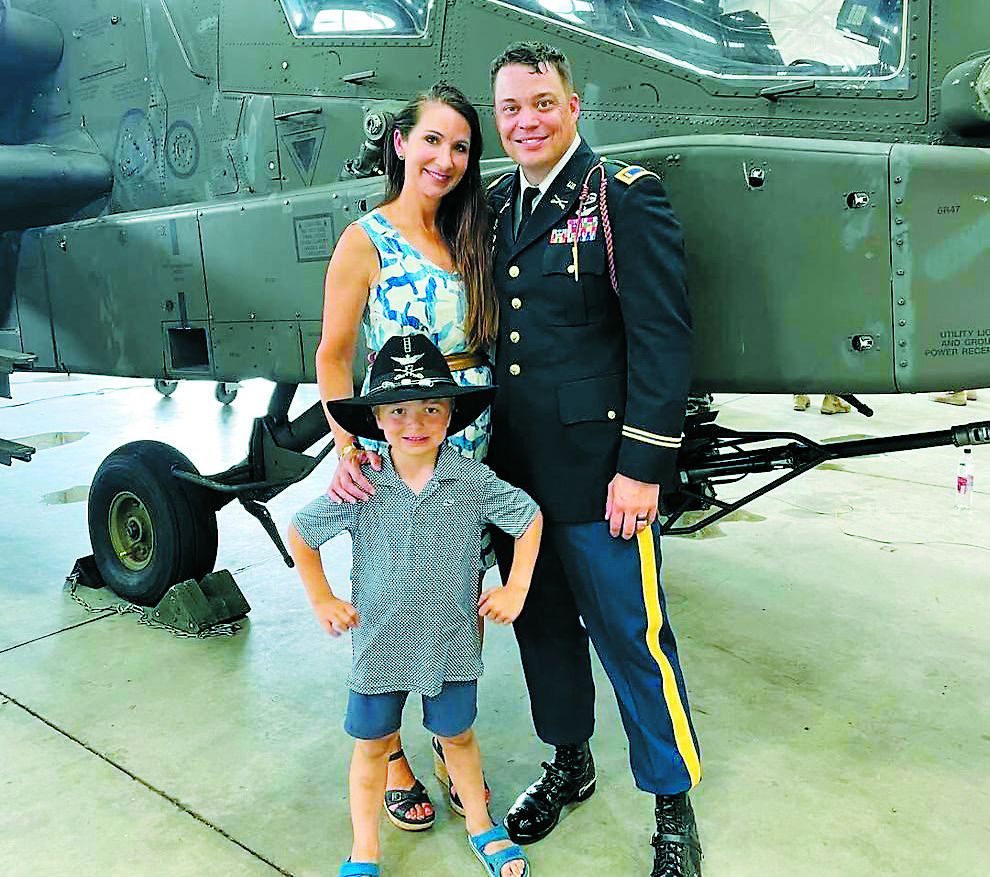 Garrett and Lorna with their son Tucker. Submitted photo.