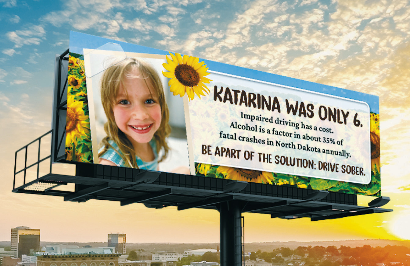 Loved ones of the Louthains have paid to have billboards such as this one placed around Fargo.