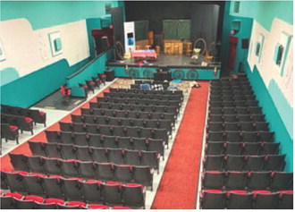 The beautifully restored interior of Walhalla's historic Walla Theatre awaits audiences this summer as Frost Fire Summer Theatre returns to the landmark venue for its production of Come From Away. Originally opened in 1949, the theater has served as a centerpiece for arts and entertainment in the community for generations. Submitted photo