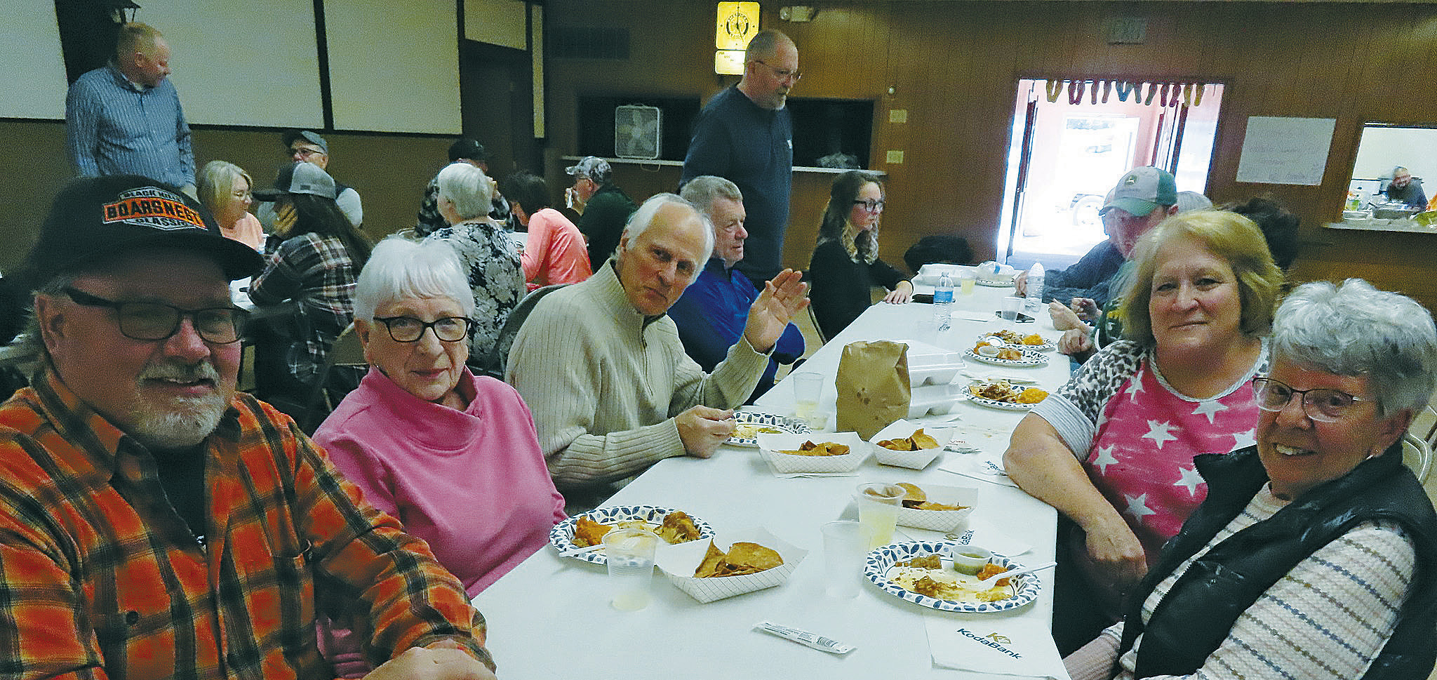The authentic Mexican enchiladas were a hit with the crowd. Photo by Melanie Thornburg.