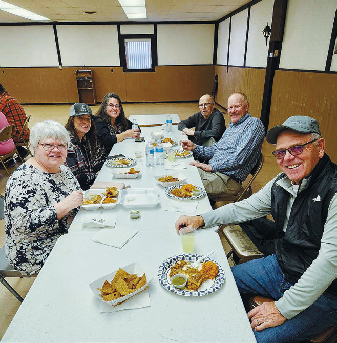 Plenty of folks turned out to help support the Walhalla Pool Fundraiser. Photo by Hilary Nowatzki.