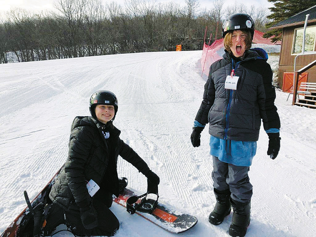 North Border Pembina kids enjoy the slopes
