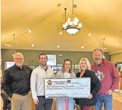 FM Bank partners with agencies to award $30,000 to Langdon Area baseball