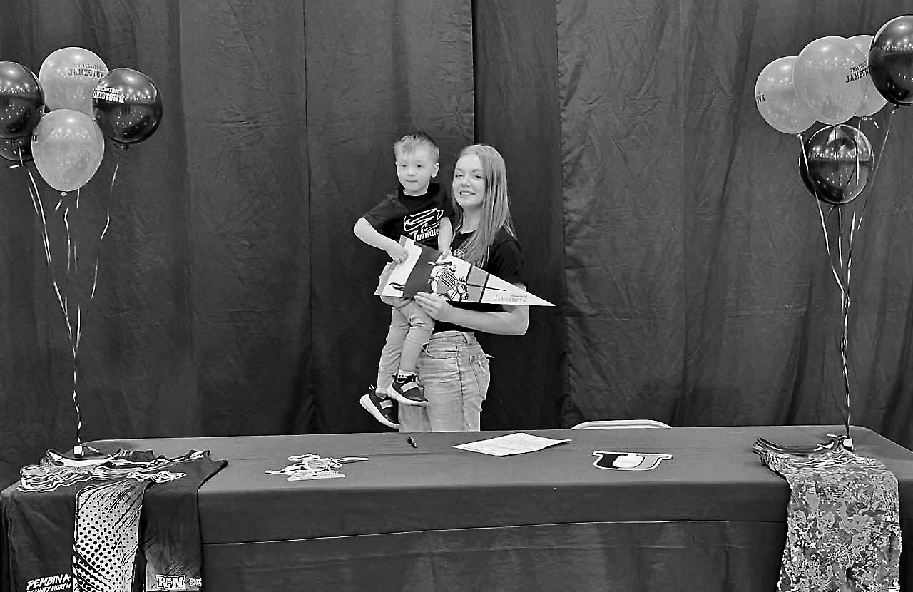 Marlie with her nephew, Lucas. Submitted photo.