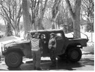 Joe and Fran Adams Collection - Item 00321 - National Guard at Grand Forks Flood