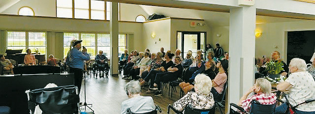 Lindquist brought numerous smiles to countless people with his amazing piano antics. Photo by Heather Duerre.