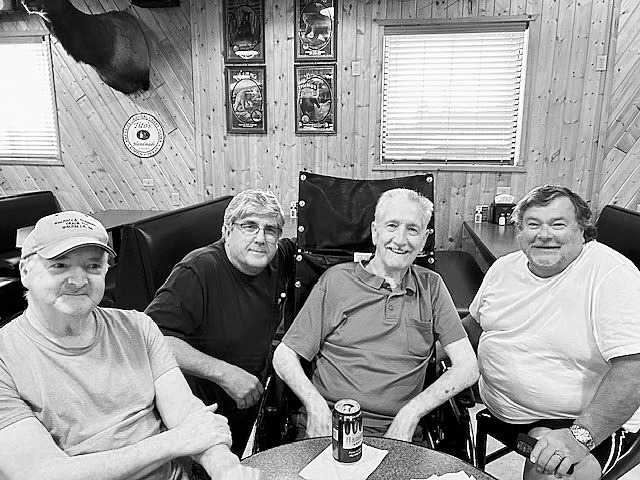 (L-R) Steve, Mark, Rodney, and Pat hanging out at Jackson’s.