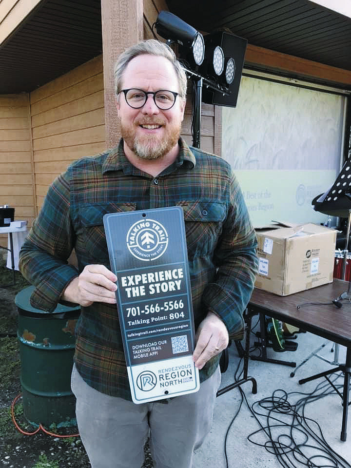 Shawn Brannan from Talking Trails. Photo by Shirley Burns.