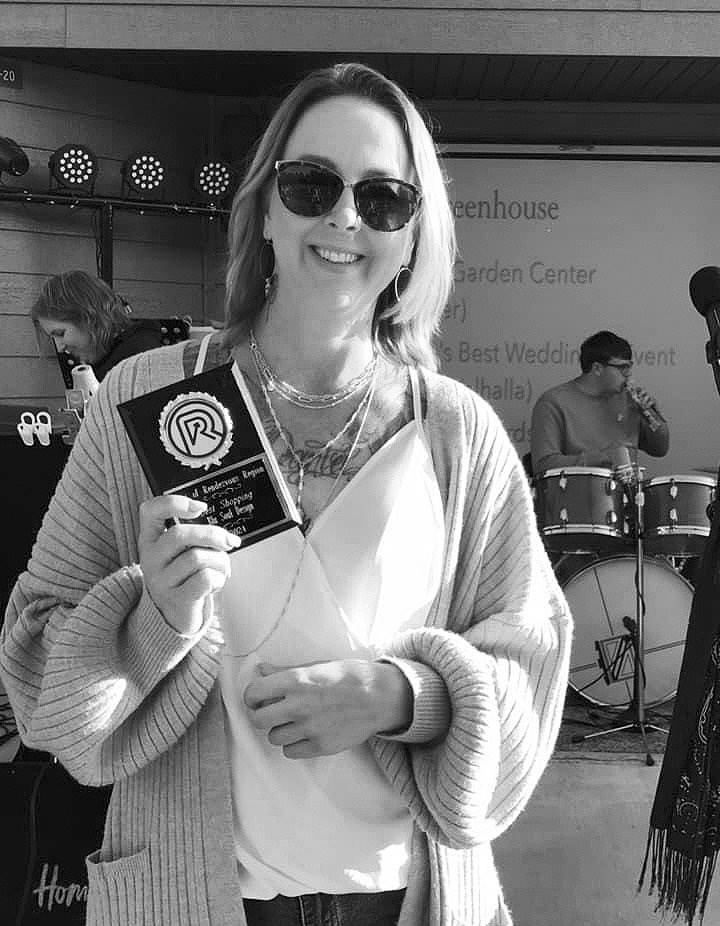 Desiree Kintyhtt at Blu Soul Design won Best Shopping. Photo by Shirley Burns.