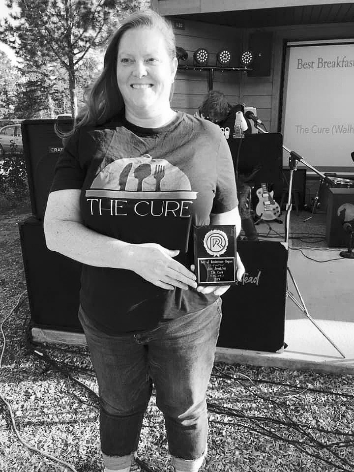 Best Breakfast went to Sara Price from The Cure. Photo by Shirley Burns.
