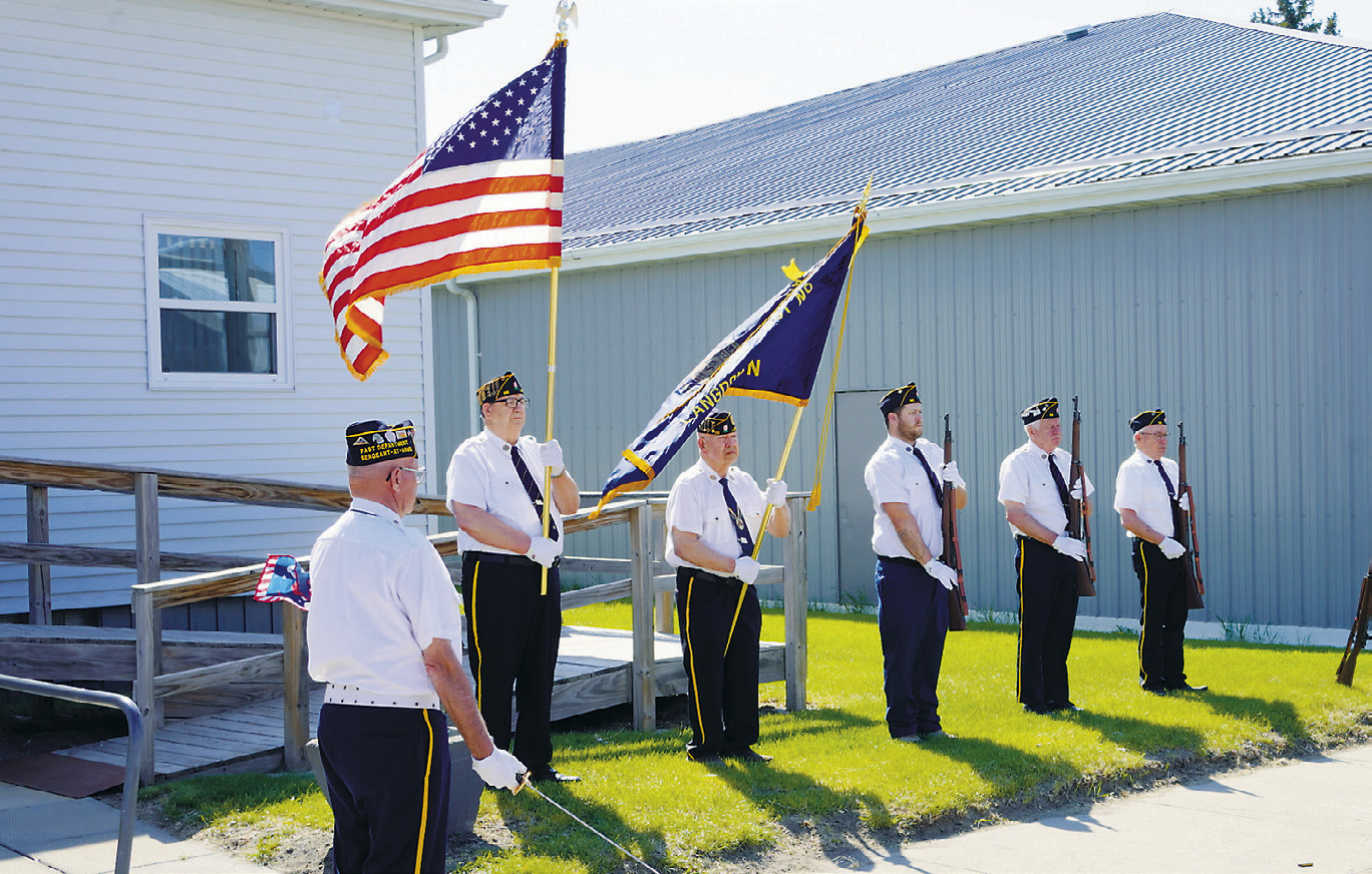 AMERICAN LEGION POST 98 HONORS THE FALLEN