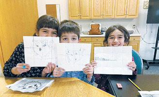 (L-R) Saira, Joseph, and Emma Kalwar said they enjoyed their classes!