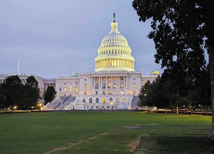 Photo of the White House submitted by the ND CWA from the leadership summit they attended.