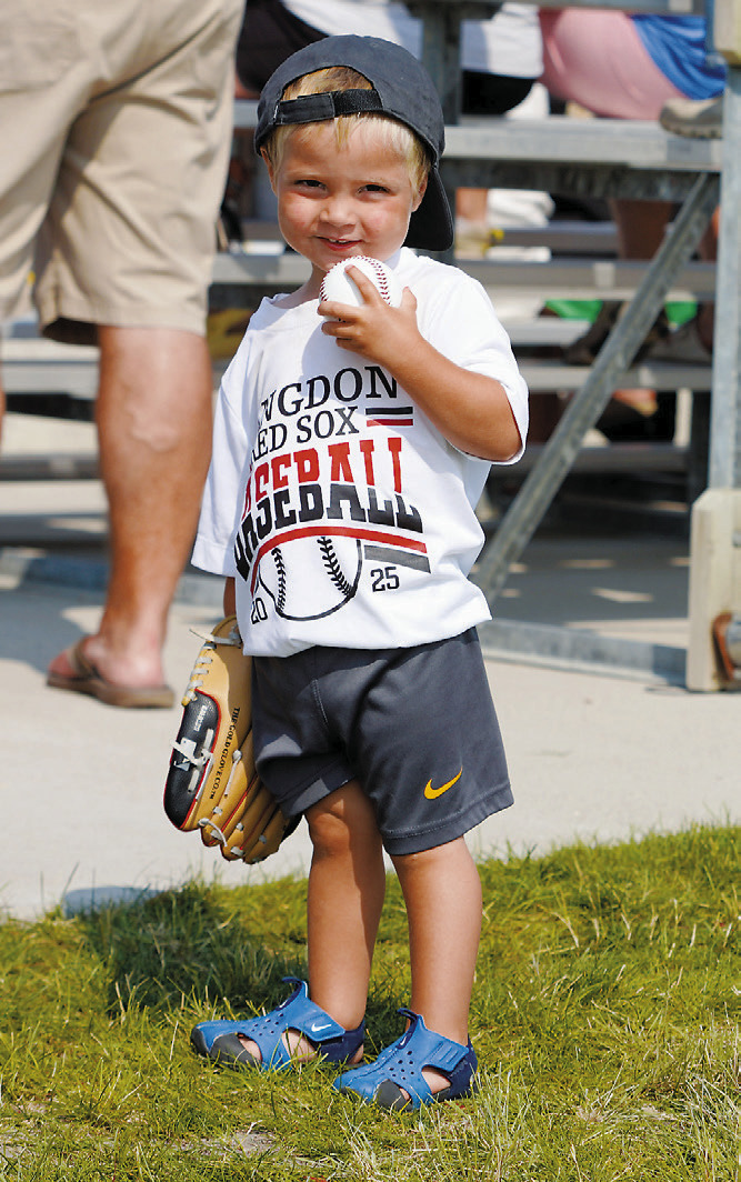 A future Langdon Red Sox player. Photo by Larry Stokke.