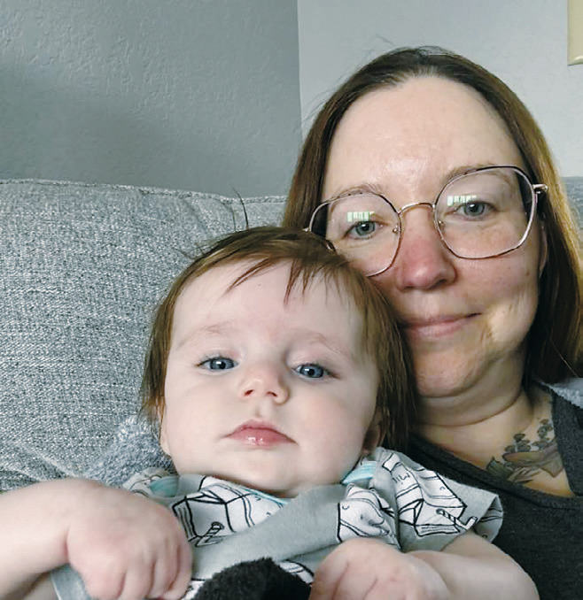 Christina Crockett and daughter. Submitted photo