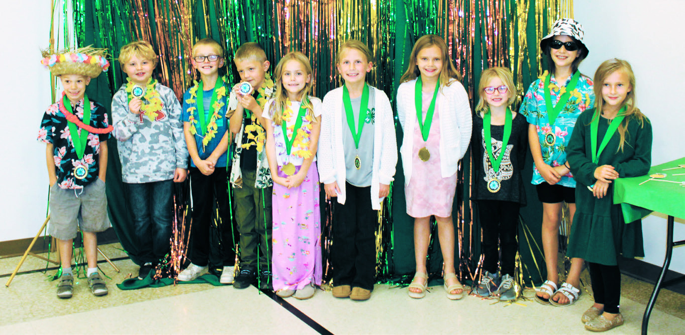Photographed (L-R) Everrett Kemp, Rhett Nelson, Silas Norrell, Calvin Latozke, Hope Vaughn, Maggie Vaughn, Jade Ramsey, Kiara Norrell, Elena Stegman, and Lucille Midkiff.