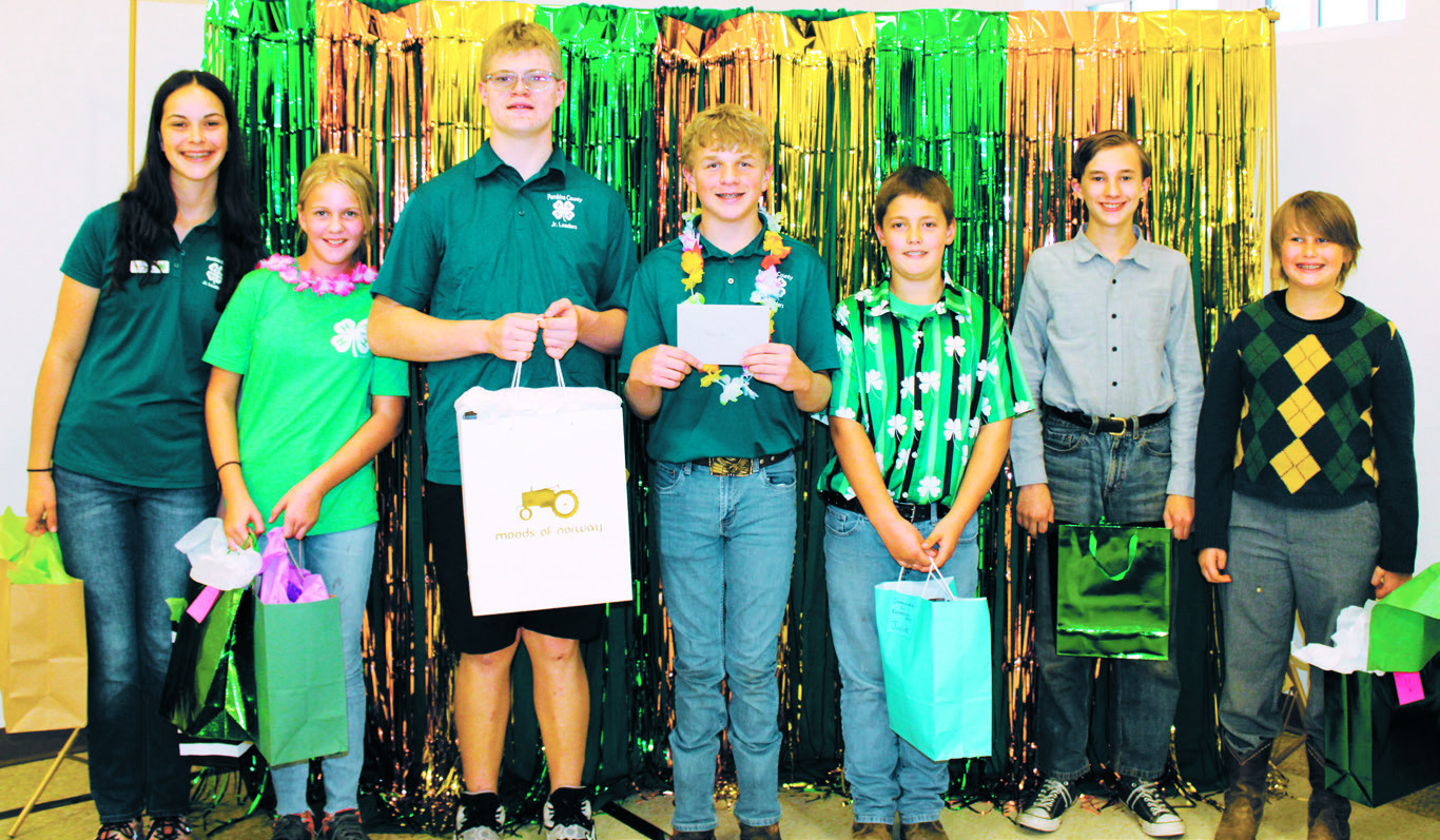 Photographed (L-R) Caroline Stegman, Stella Norrell, Chaz Halverson, Spencer Berg, Oscar Hunter, Charles Midkiff, and John Midkiff.
