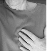 Many people experience discomfort or an uncomfortable pressure in the chest as a sign of heart issues. (Pixabay photo)