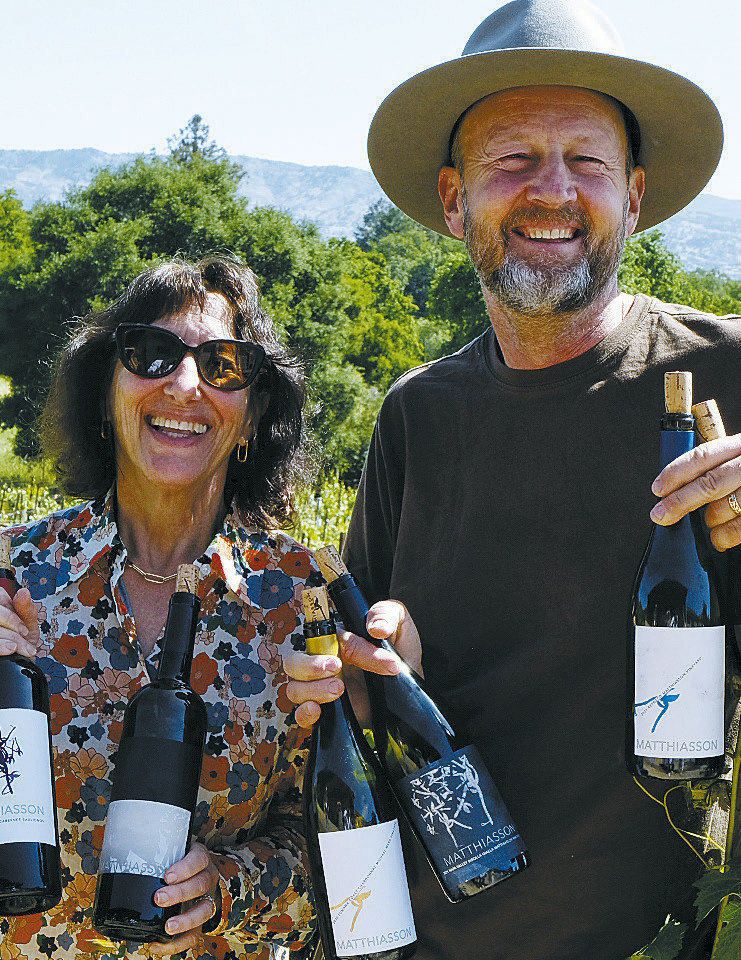 Stephen and Jill Matthiasson.