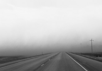 Dust could have been mistaken for fog while driving during high winds. Photo by Andrea Johnston.