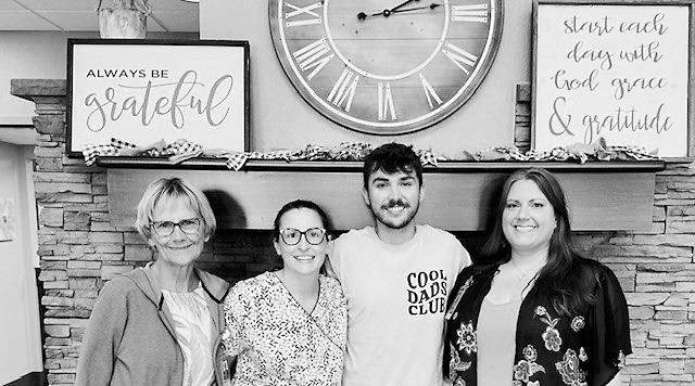 2025 award nominees (L-R) Jeannie Hornung, Melissa Seeba, Tanner Werven, and Heather Duerre.