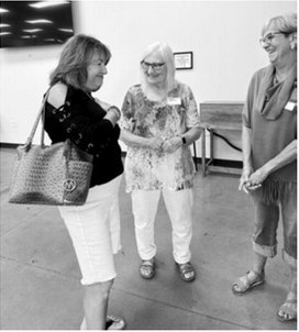 Yvonne Bata, Georgia Heitmann, Sandra Chaput Haraseth. Submitted photo