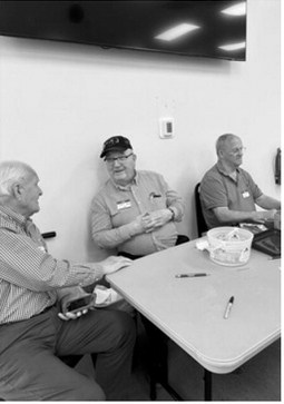 Dieter Heitmann, Charlie Rohde, Rick Crockett. Submitted photo