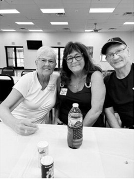 Lola Metzger Gellner, Diann Kartes Beste and Steve Beste. Submitted photo