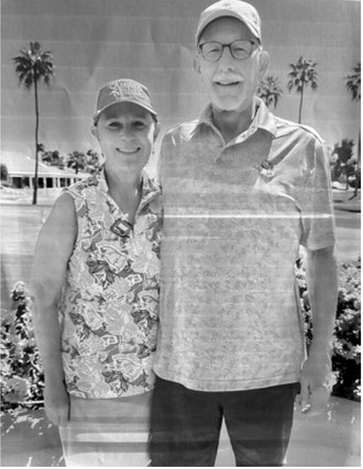 Paul and Michele Olson of Langdon were crowned Low Net Champions at the Palo Verde Couples League Championship in Sun Lakes, Arizona. The tournament featured more than 300 golfers and included two rounds of couples competition. Submitted photo