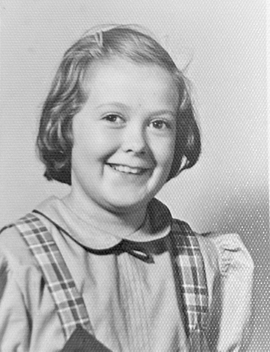 Linda Chaput as a child.