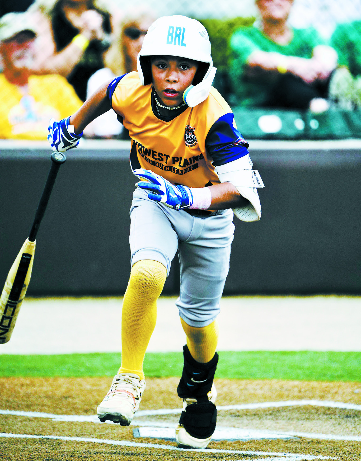 Jager Gellner competing for the Midwest team at the Cal Ripken World Series. Submitted photo.