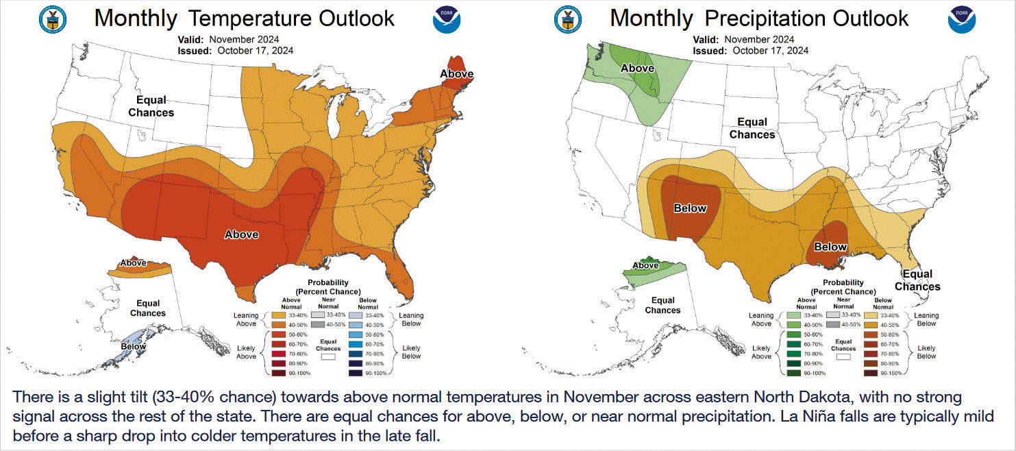 National Weather Service releases updated outlook
