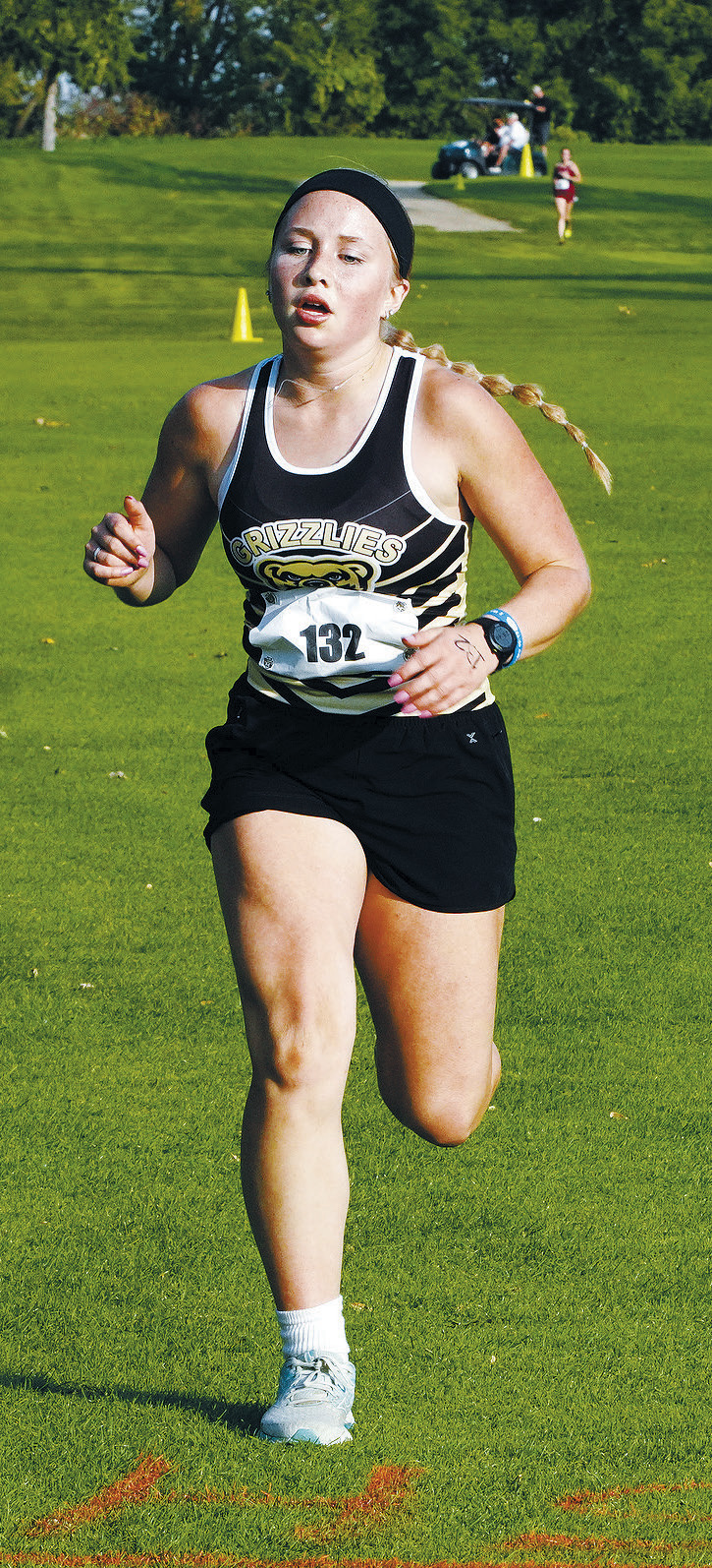Sara Jensonhad competing at the Grafton Spoilers Meet. Photo by Larry Stokke.