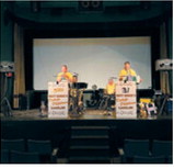 Matt Hodek &amp; The Dakota Dutchmen perform at the Roxy Theater on June 11 during the final concert of the Northern Lights Arts Council Summer Concert Series. The concert was moved indoors due to weather. Submitted photo
