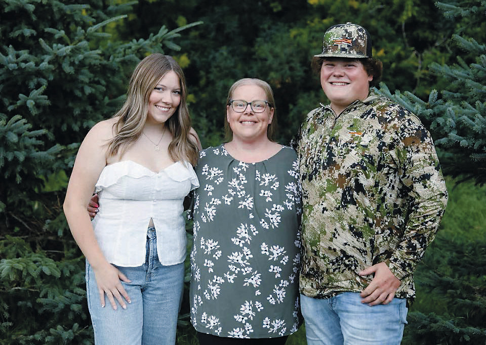 Carlie Wenzel and children. Submitted photo