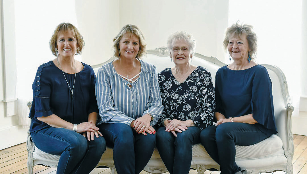 Jane Hart, Becky Overby, Kristine Koehmstedt, Cindy Restad. Submitted photo