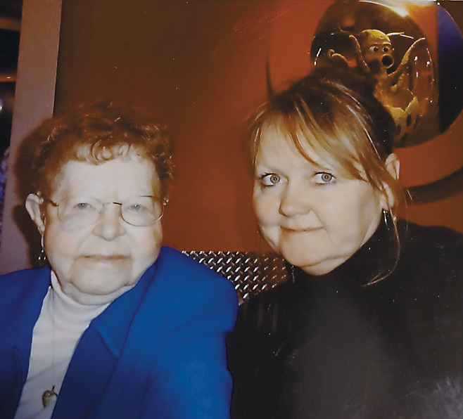 Alvida Anderson and Pauline Mack. Submitted photo