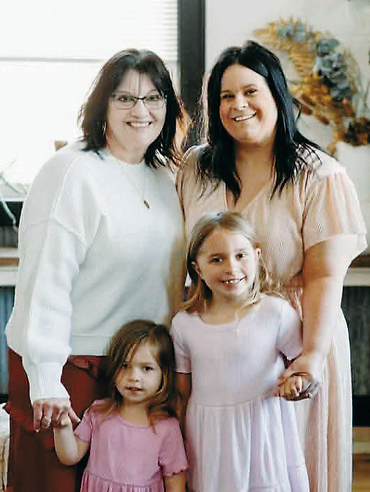 Carol Mikkelson, Emily, Maisie, and McKenlee Benoit. Submitted photo